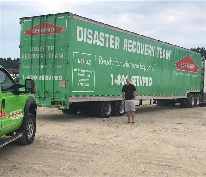 Large Disaster Recovery Team truck.